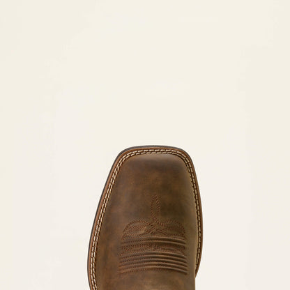 Brush Creek Wide Square Toe Cowboy Boot Ariat Men