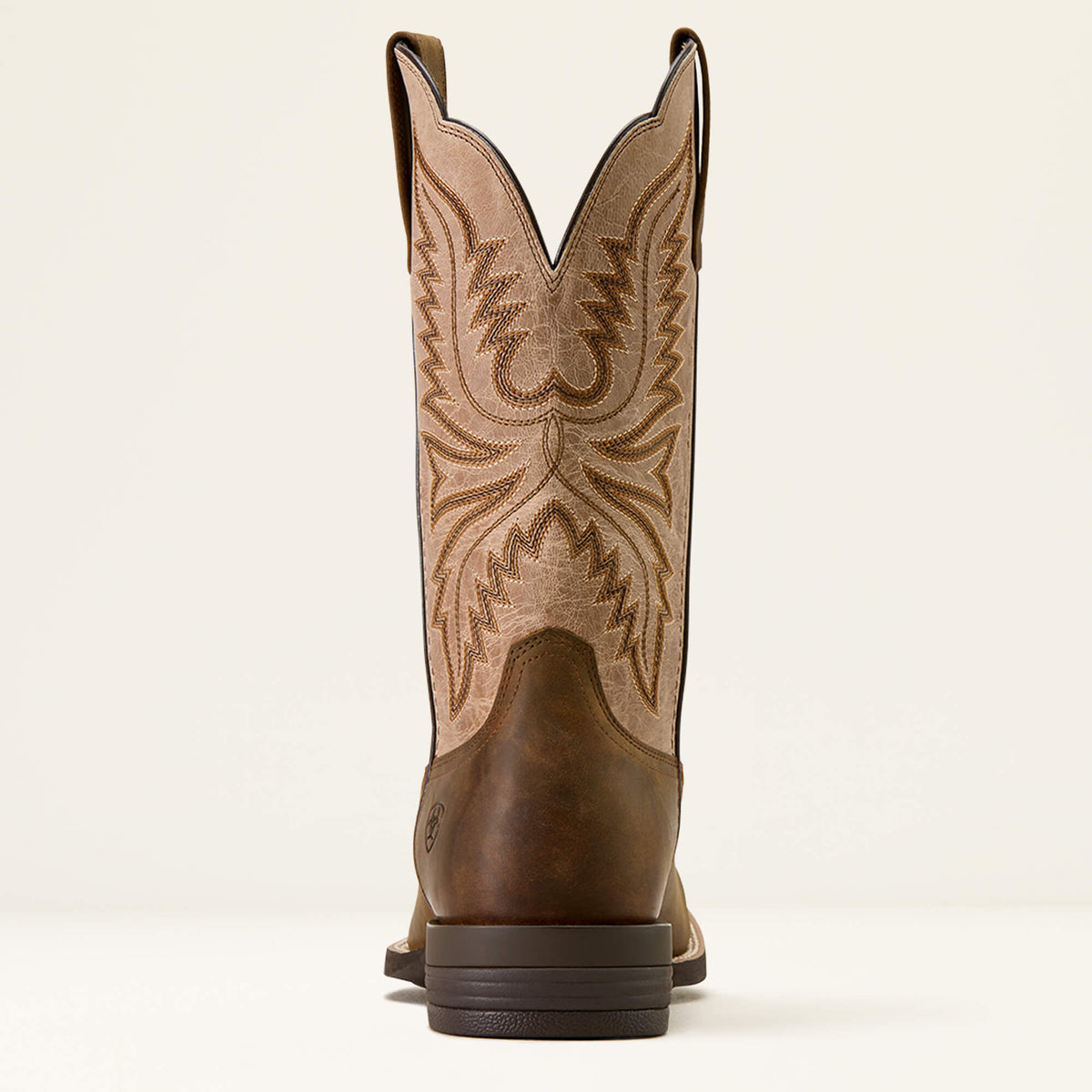 Brush Creek Wide Square Toe Cowboy Boot Ariat Men