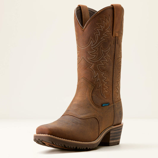 Hybrid Roughstock Square Toe Waterproof Cowboy Boot Ariat Men