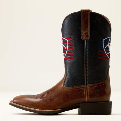 Sport Freedom Wide Square Toe Cowboy Boot Ariat Men