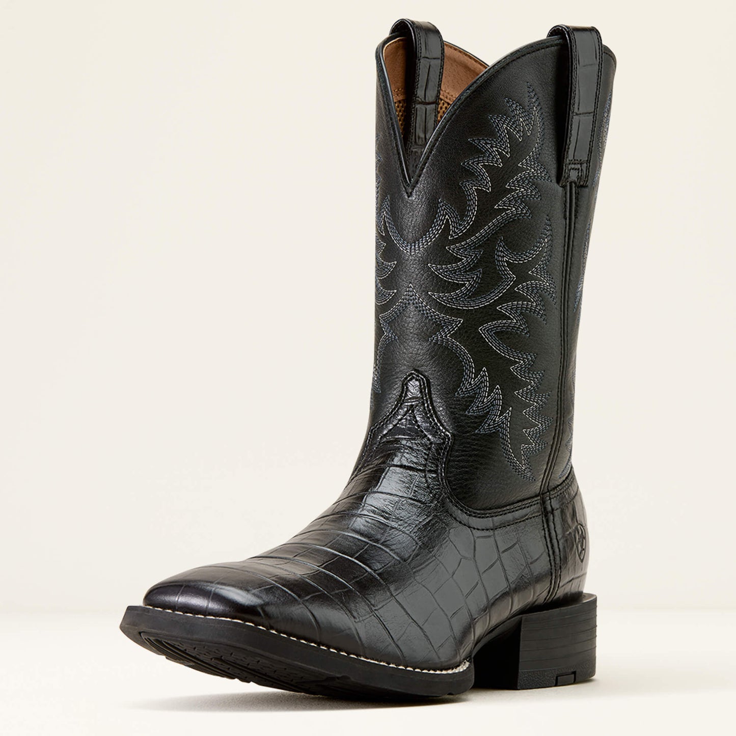 Sport Latigo Wide Square Toe Cowboy Boot Ariat Men