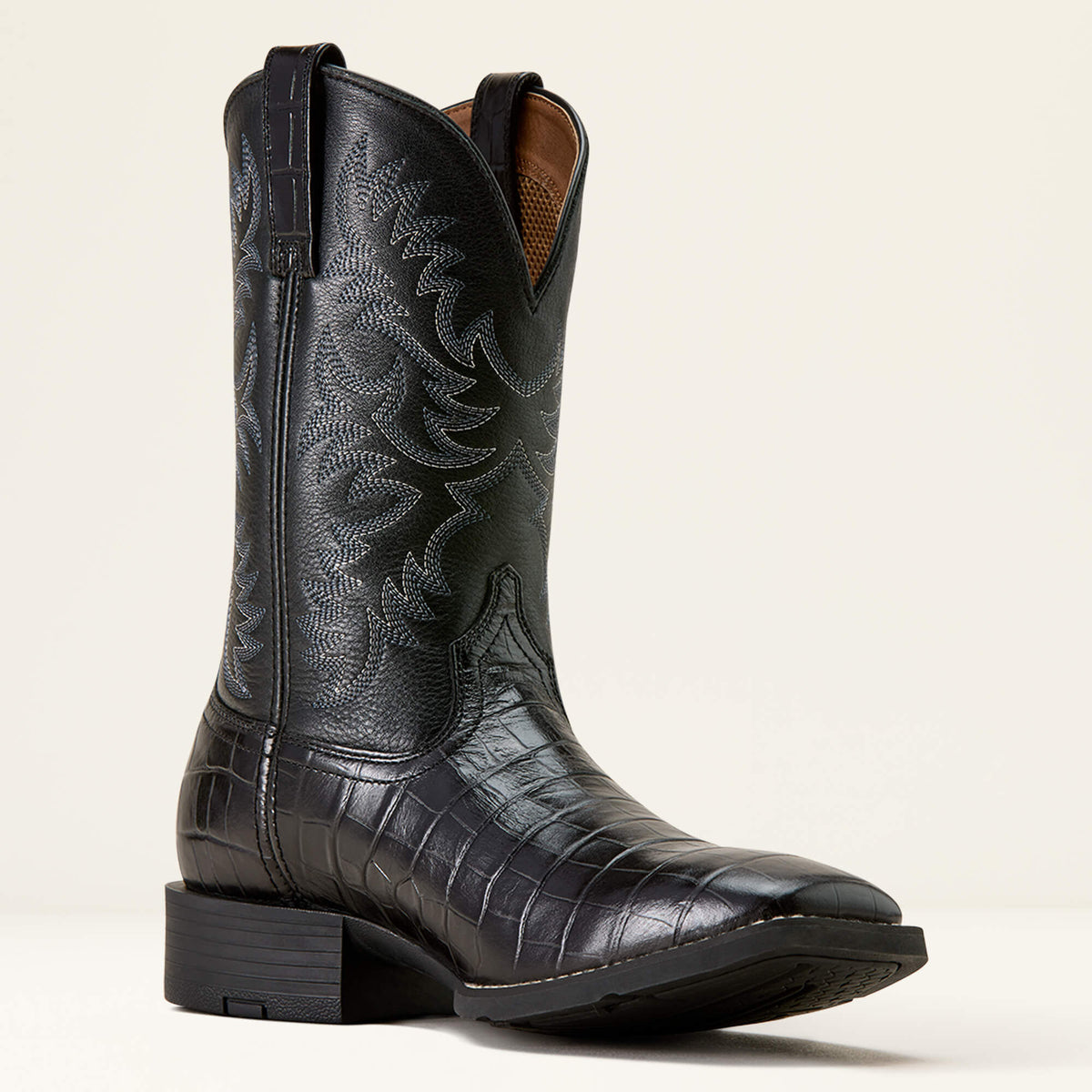 Sport Latigo Wide Square Toe Cowboy Boot Ariat Men