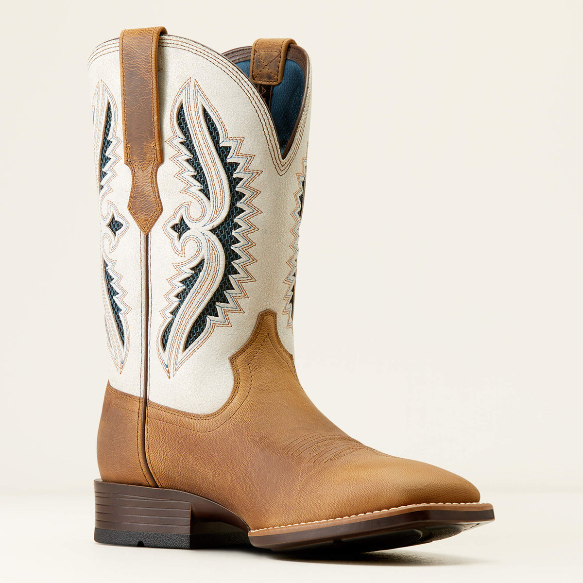Rowder VentTEK 360 Wide Square Toe Cowboy Boot Ariat Men