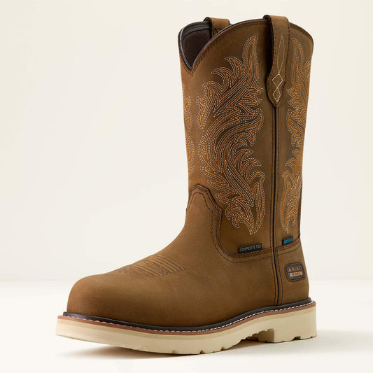 Activator Argo Waterproof Round Toe Composite Toe Work Boot Ariat Men|Work