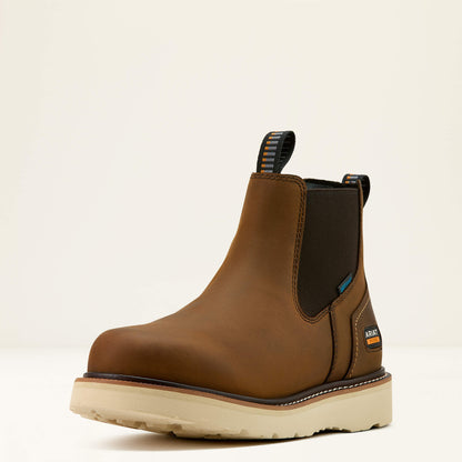 Rebar Wedge Chelsea Waterproof Work Boot Ariat Men|Work