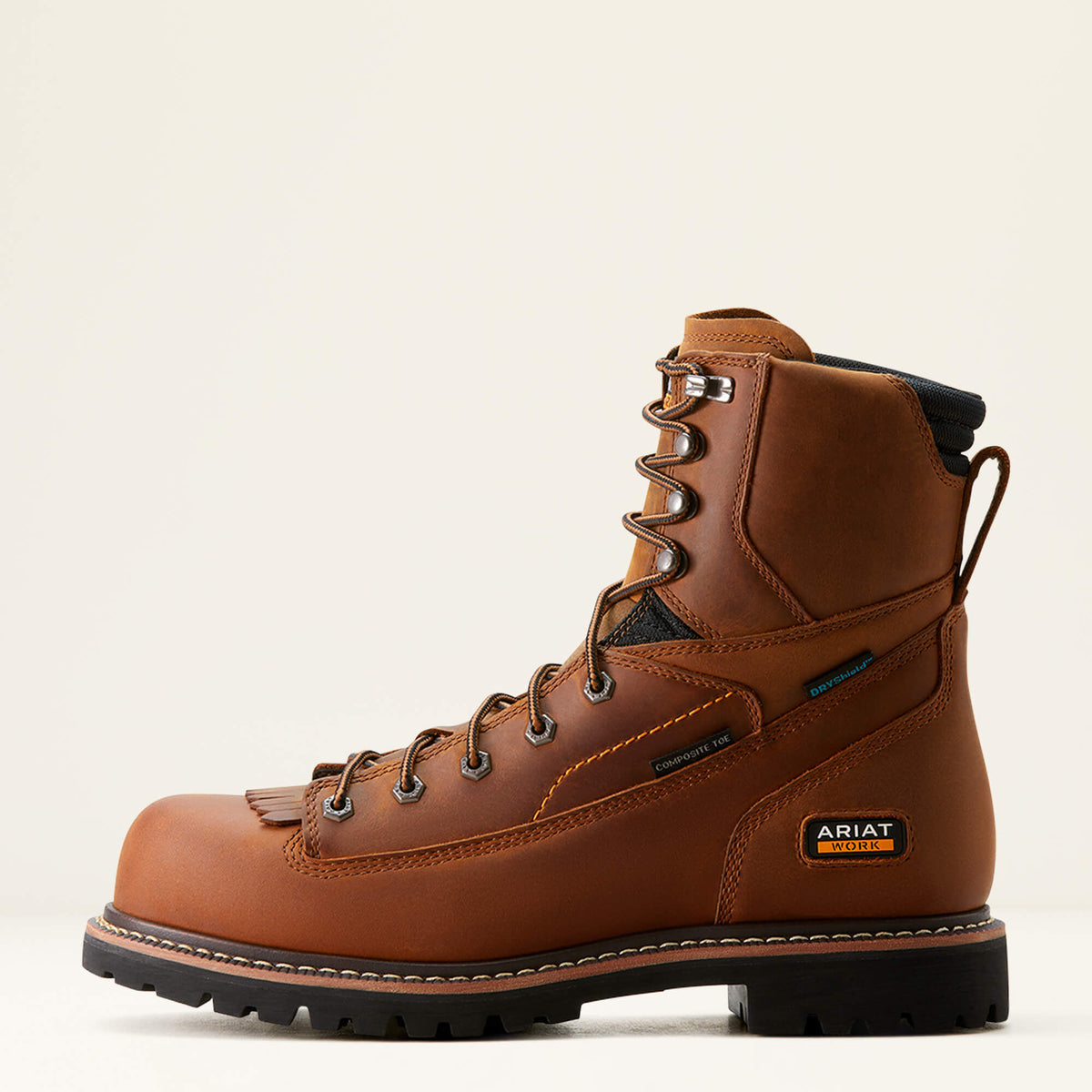 Longview Shock Shield 8" Waterproof Composite Toe Work Boot Ariat Men|Work