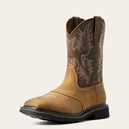 Sierra Wide Square Toe Work Boot Ariat Men|Work