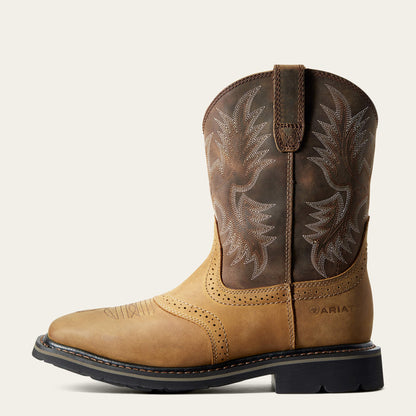 Sierra Wide Square Toe Work Boot Ariat Men|Work