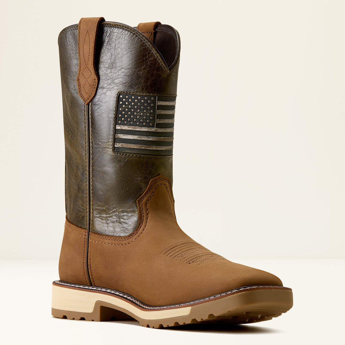 Activator Patriot Wide Square Toe Work Boot Ariat Men|Work