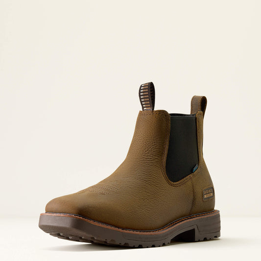 Activator Chelsea Waterproof Wide Square Toe Work Boot Ariat Men|Work