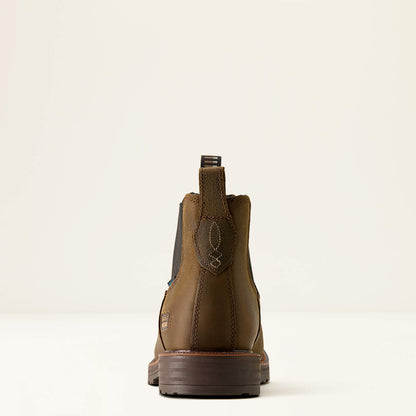 Activator Chelsea Waterproof Wide Square Toe Work Boot Ariat Men|Work