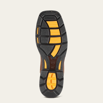 WorkHog Wide Square Toe Waterproof Steel Toe Work Boot Ariat Men|Work
