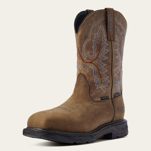 WorkHog XT Waterproof Carbon Toe Work Boot Ariat Men|Work