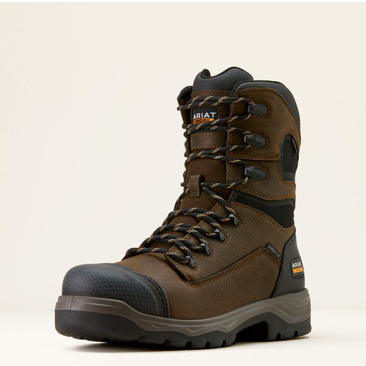 Turbo DuraTread 8" Waterproof Carbon Toe Work Boot Ariat Men|Work