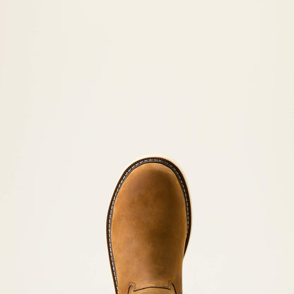 Rebar Wedge Pull-On Waterproof Work Boot Ariat Men|Work