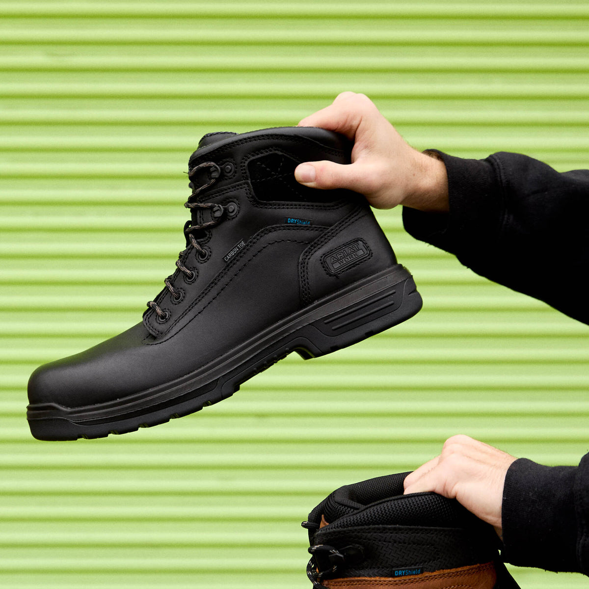 Turbo 6" H2O CSA Carbon Toe Work Boot Ariat Men|Work