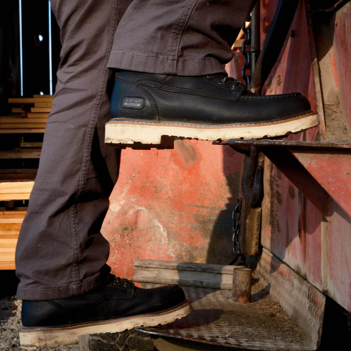 Rebar Lift 6" Waterproof Work Boot Ariat Men|Work