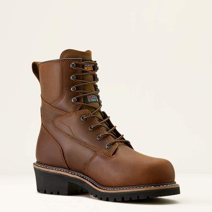 Logger Shock Shield Waterproof Insulated Composite Toe Work Boot Ariat Men|Work