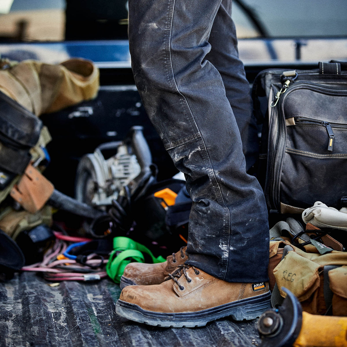 Turbo 8" Waterproof Carbon Toe Work Boot Ariat Men|Work