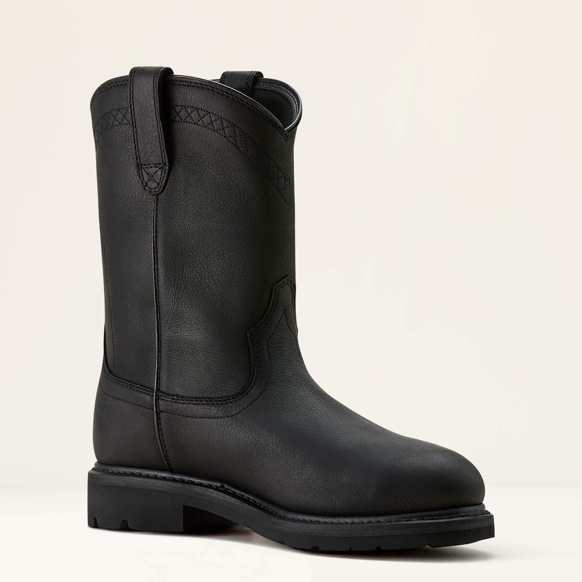 Sierra Waterproof Roper Toe Steel Toe Work Boot Ariat Men|Work