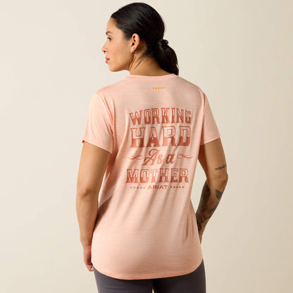 Rebar Evolution Mother V-Neck T-Shirt Ariat Women|Work|Sale