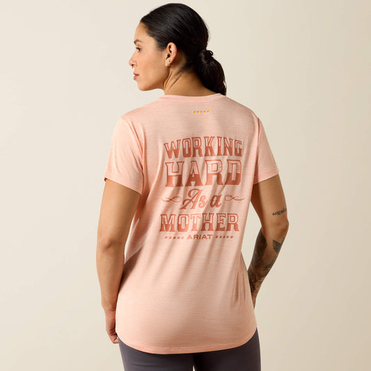 Rebar Evolution Mother V-Neck T-Shirt Ariat Women|Work|Sale