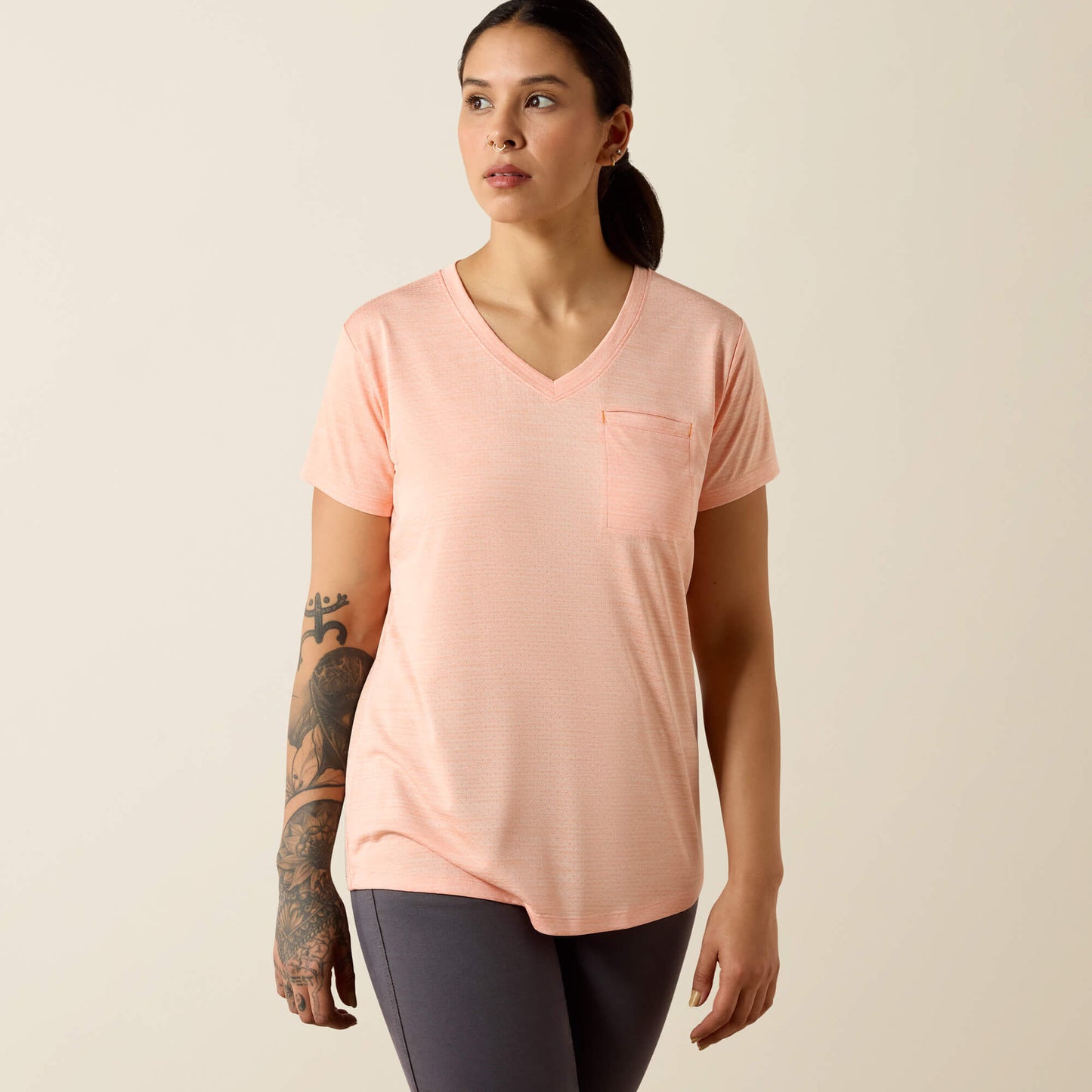 Rebar Evolution Mother V-Neck T-Shirt Ariat Women|Work|Sale
