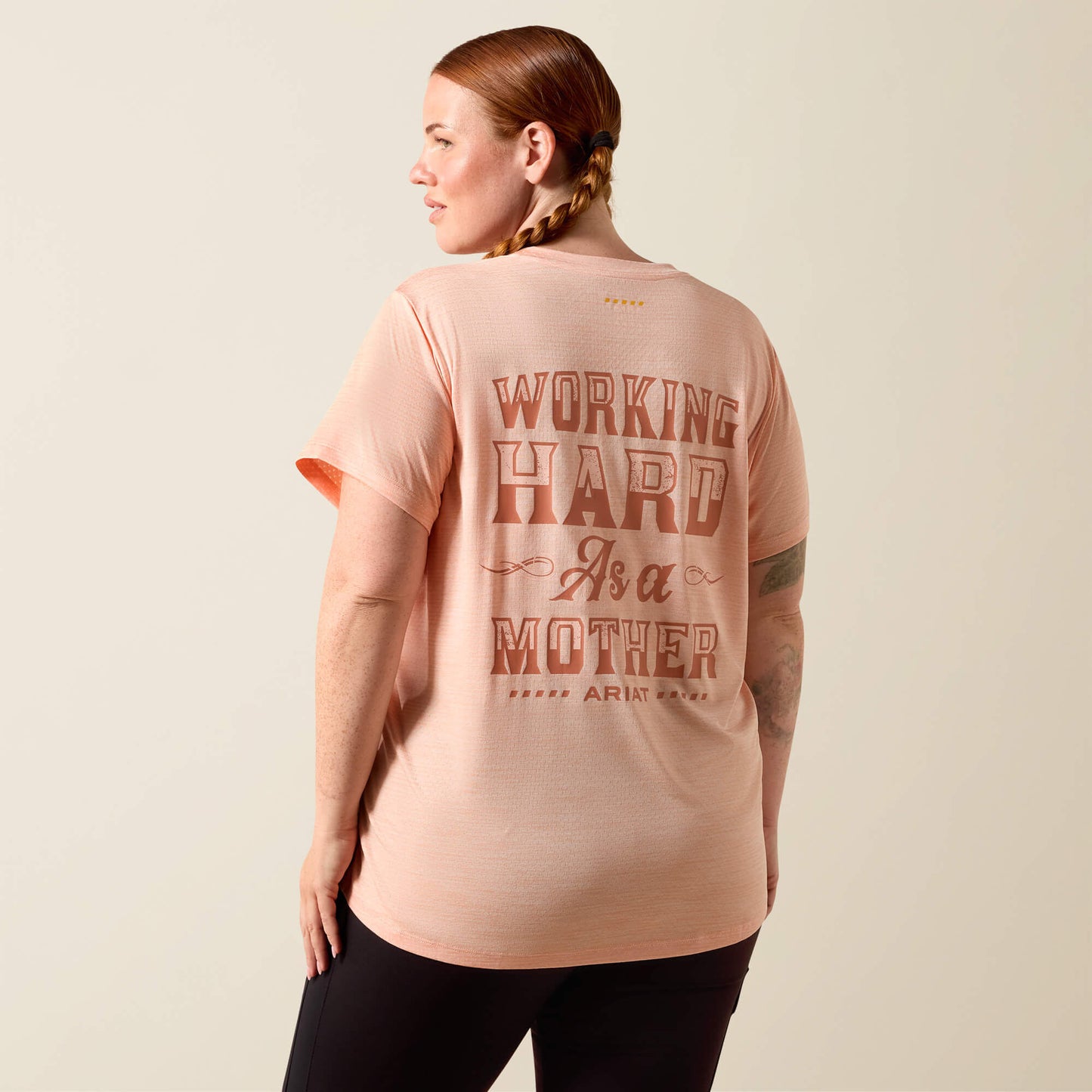 Rebar Evolution Mother V-Neck T-Shirt Ariat Women|Work|Sale