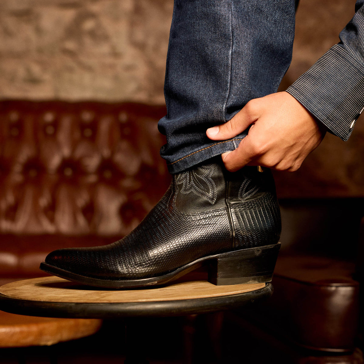 Bench Made James R Toe Western Boot Ariat Men