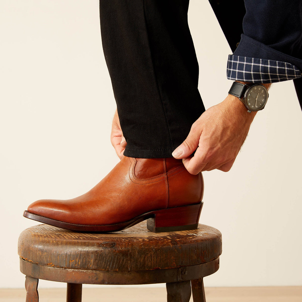 Bench Made Brewer Western Boot Ariat Men|Sale