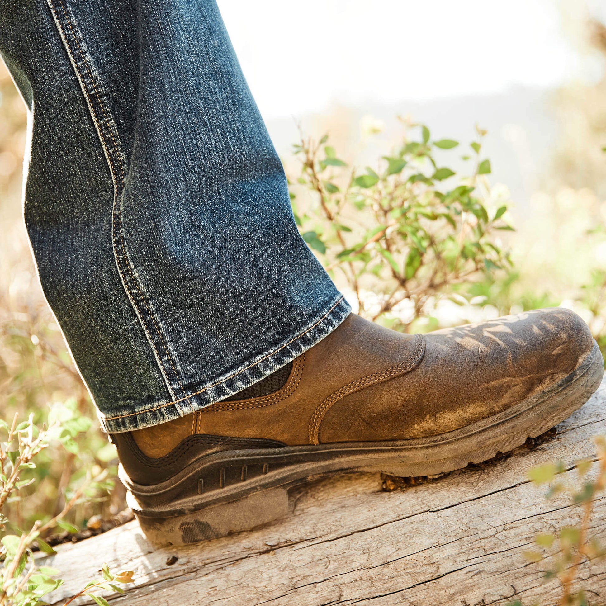 Barnyard Twin Gore II Waterproof Boot Ariat Men