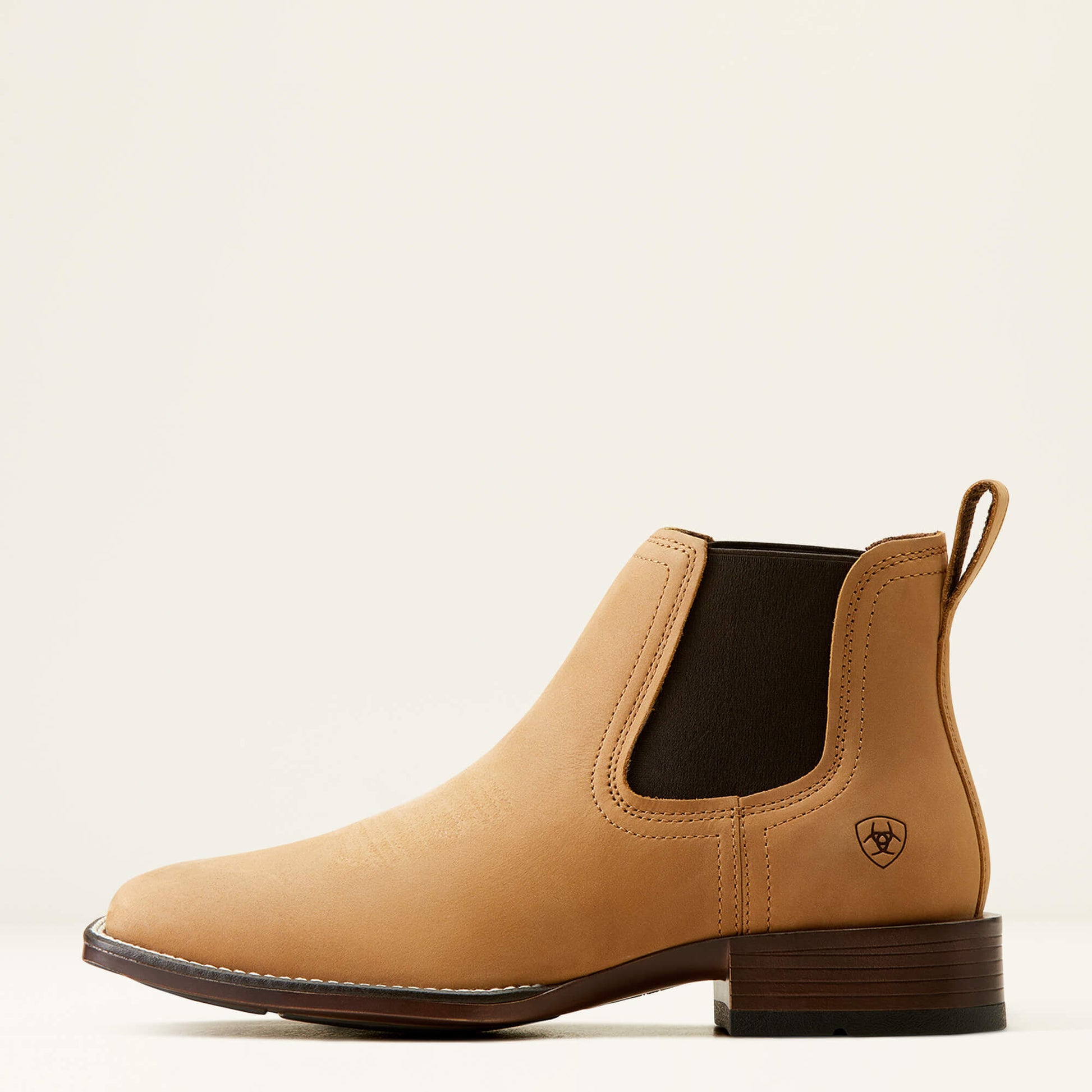 Booker Chelsea Wide Square Toe Western Boot Ariat Men