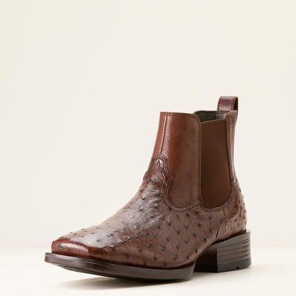Booker Chelsea Wide Square Toe Western Boot Ariat Men