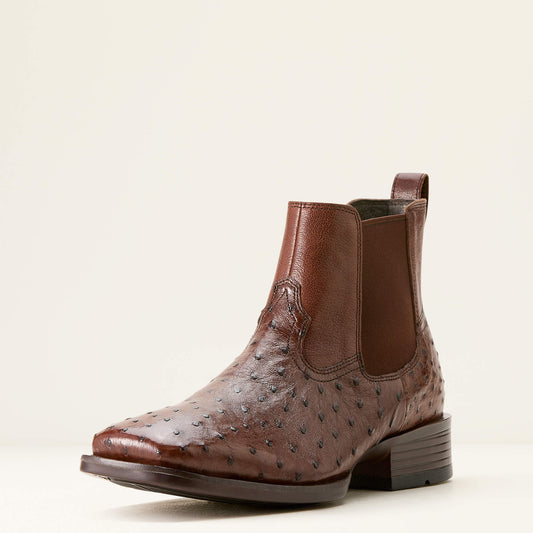 Booker Chelsea Wide Square Toe Western Boot Ariat Men