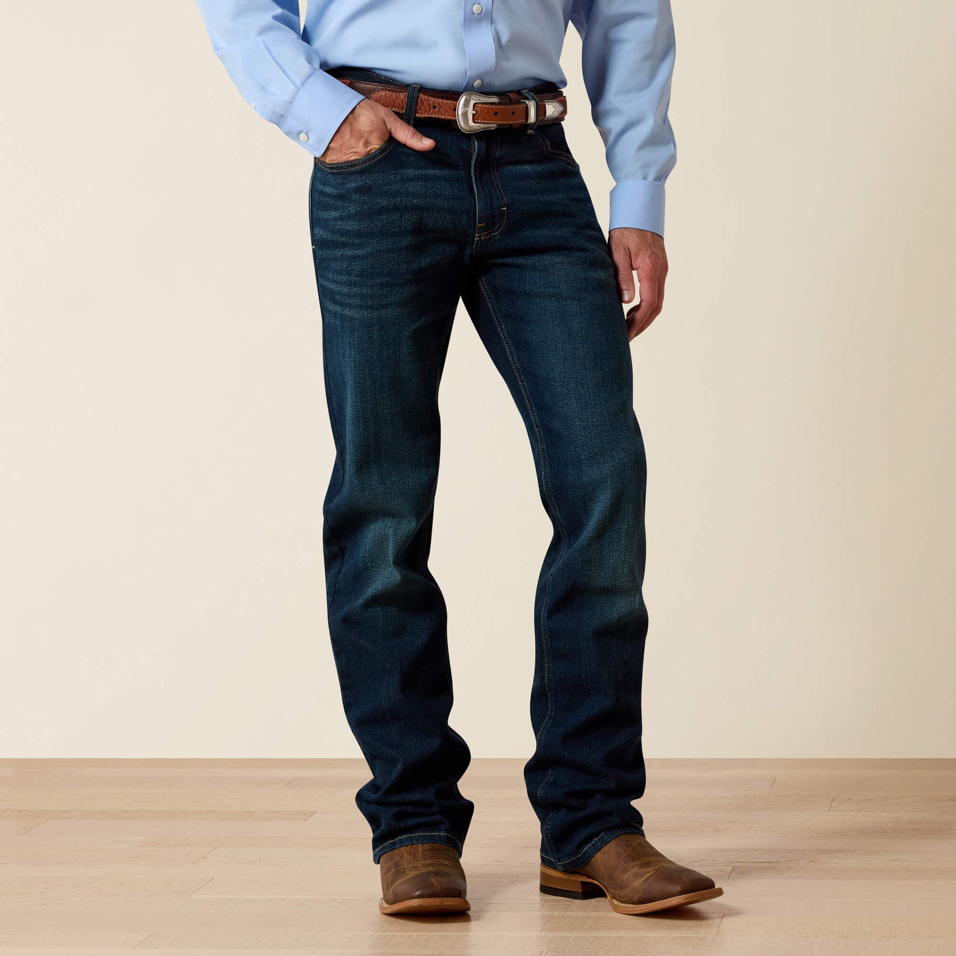 M5 Slim Stretch Legacy Stackable Straight Leg Jean Ariat Men
