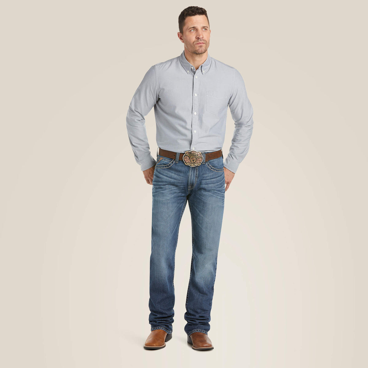 M2 Traditional Relaxed Owens Boot Cut Jean Ariat Men