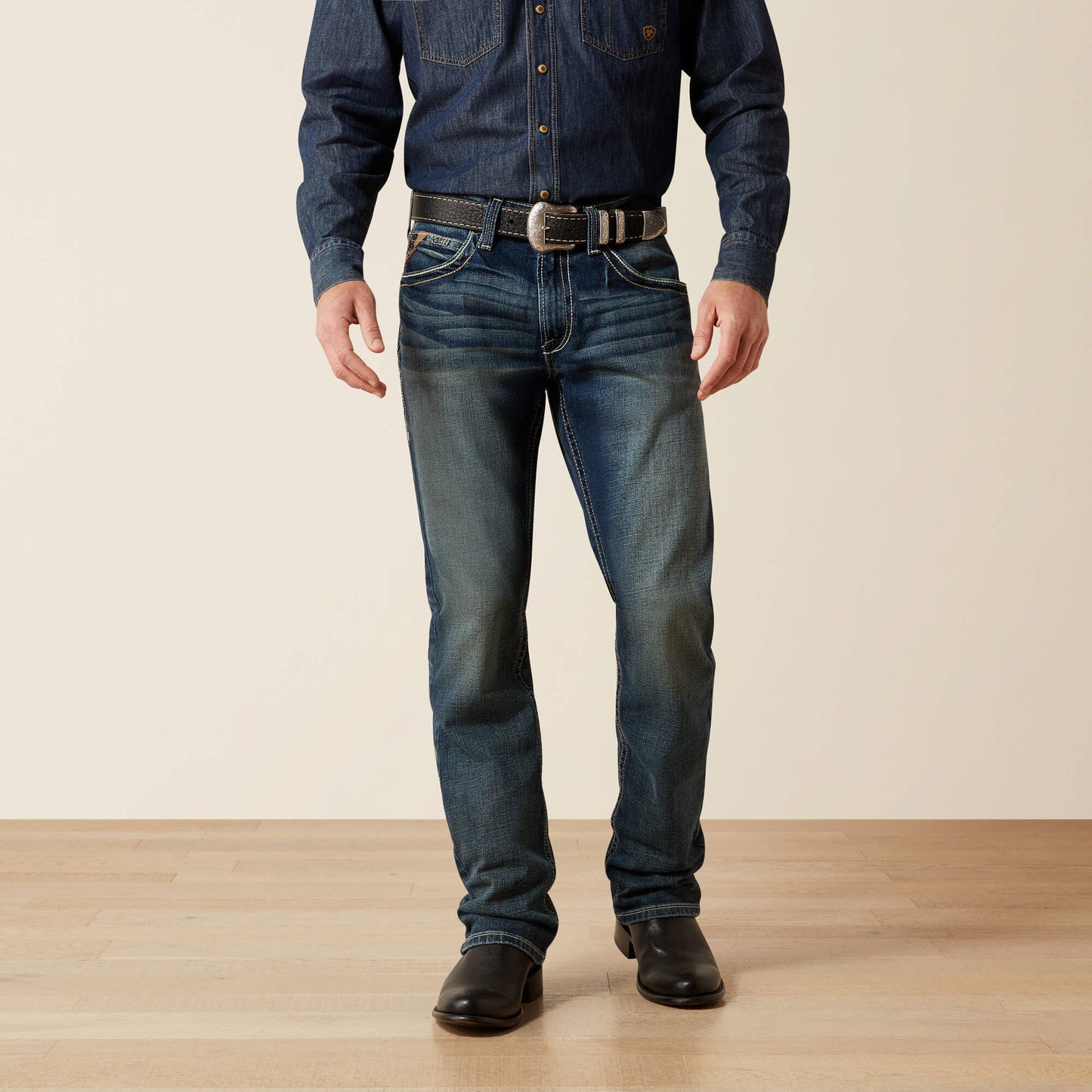 M5 Slim Stretch Adkins Stackable Straight Leg Jean Ariat Men