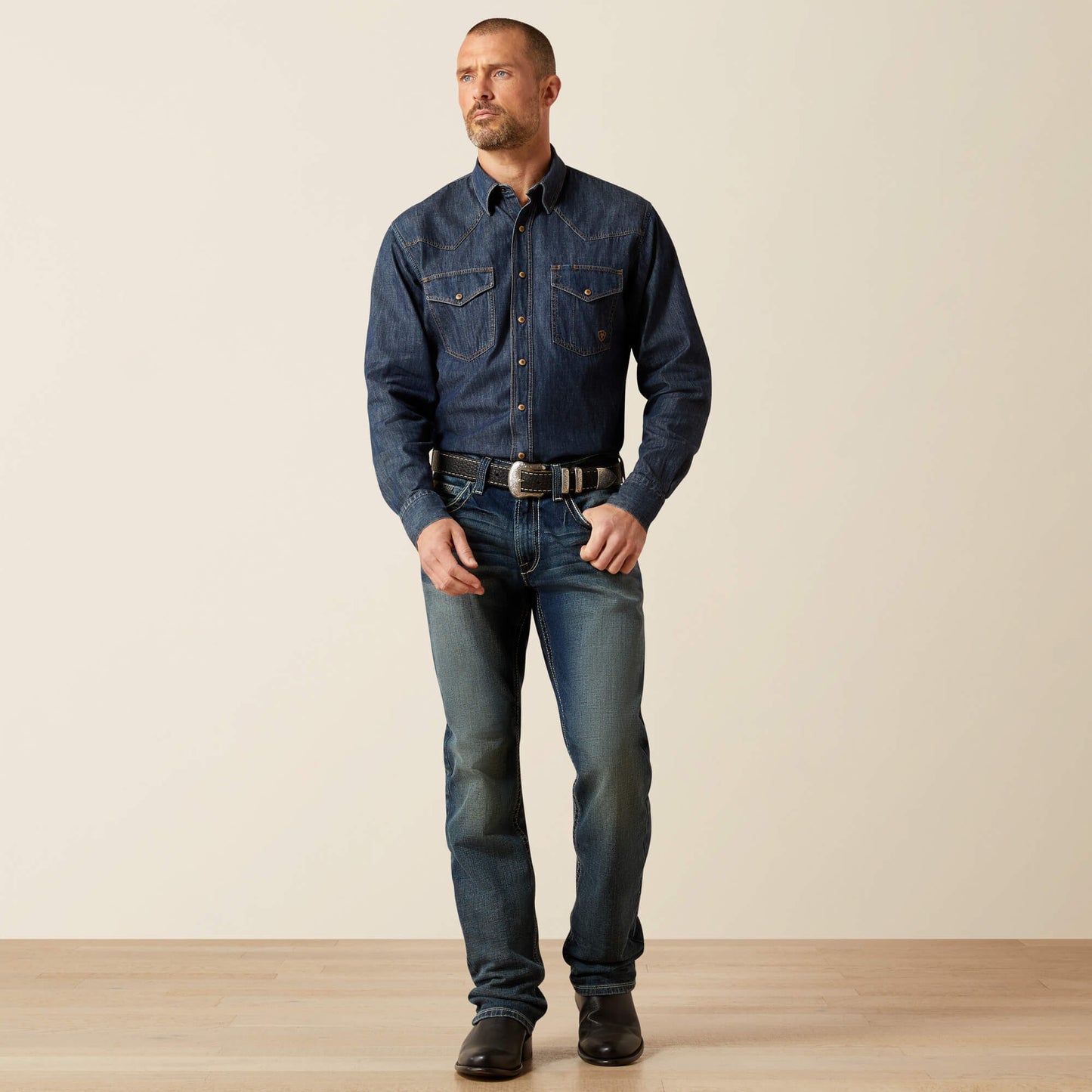 M5 Slim Stretch Adkins Stackable Straight Leg Jean Ariat Men