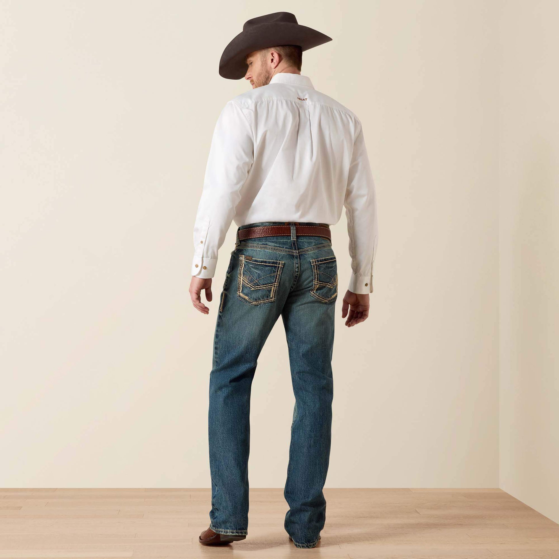 M5 Slim Ridgeline Stackable Straight Leg Jean Ariat Men