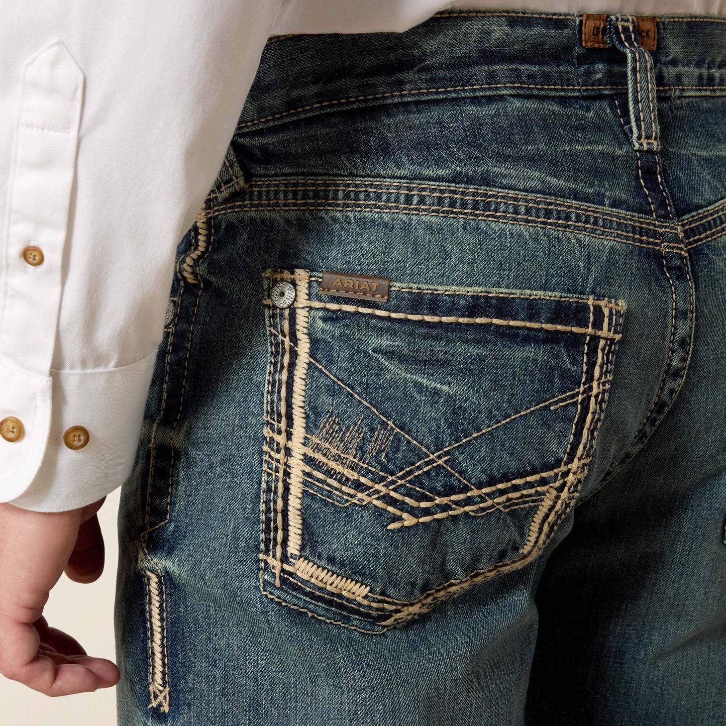 M5 Slim Ridgeline Stackable Straight Leg Jean Ariat Men