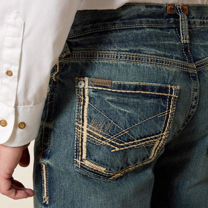 M5 Slim Ridgeline Stackable Straight Leg Jean Ariat Men