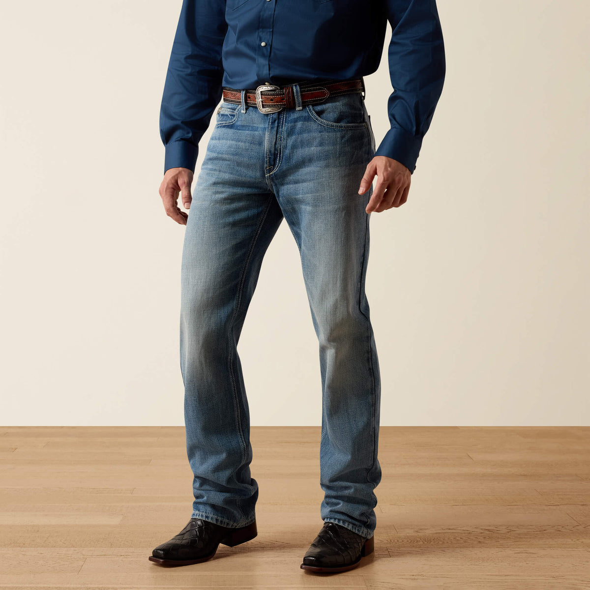 M2 Traditional Relaxed Chet Boot Cut Jeans Ariat Men
