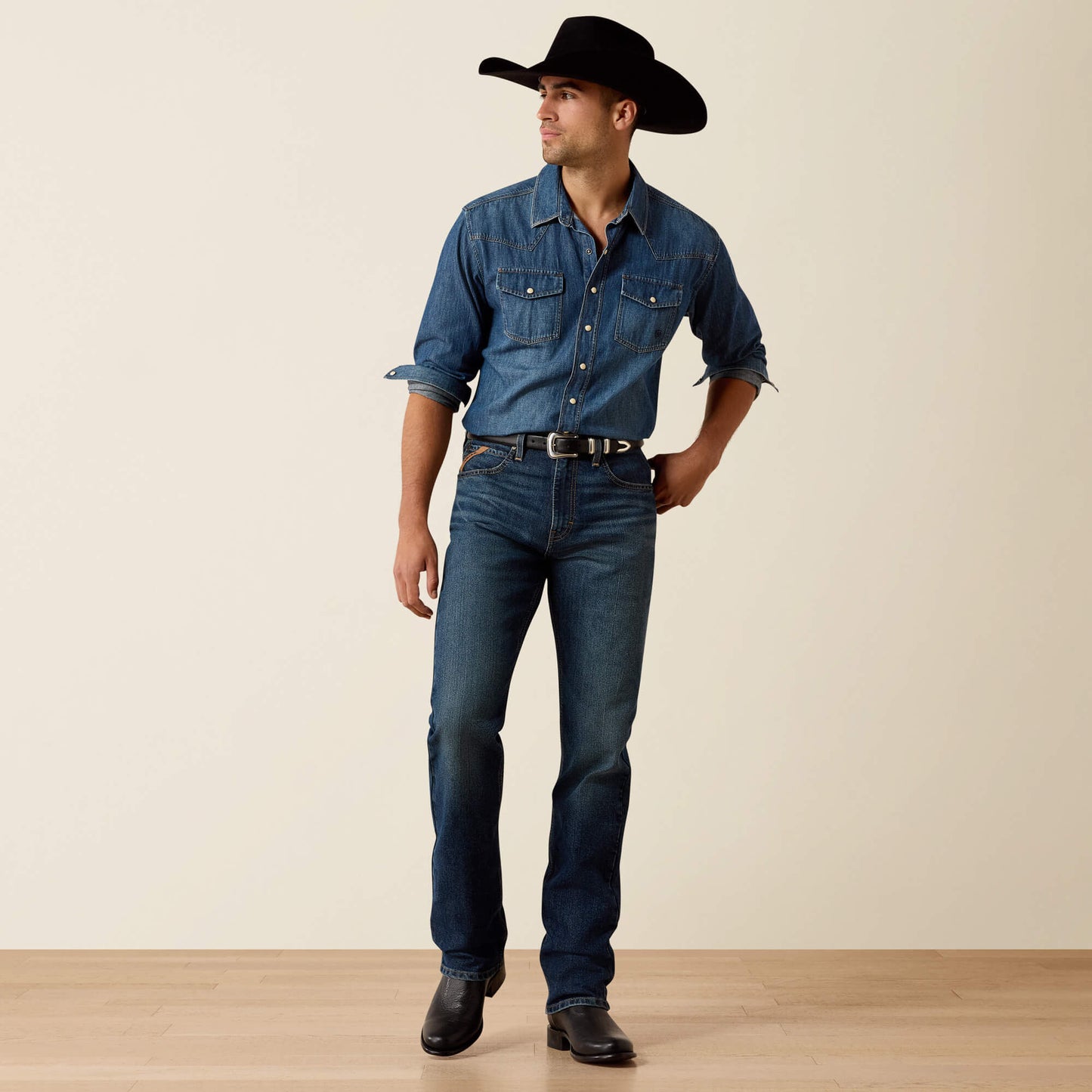 M7 Slim Ray Classic Rise Pro Series Straight Leg Jeans Ariat Men