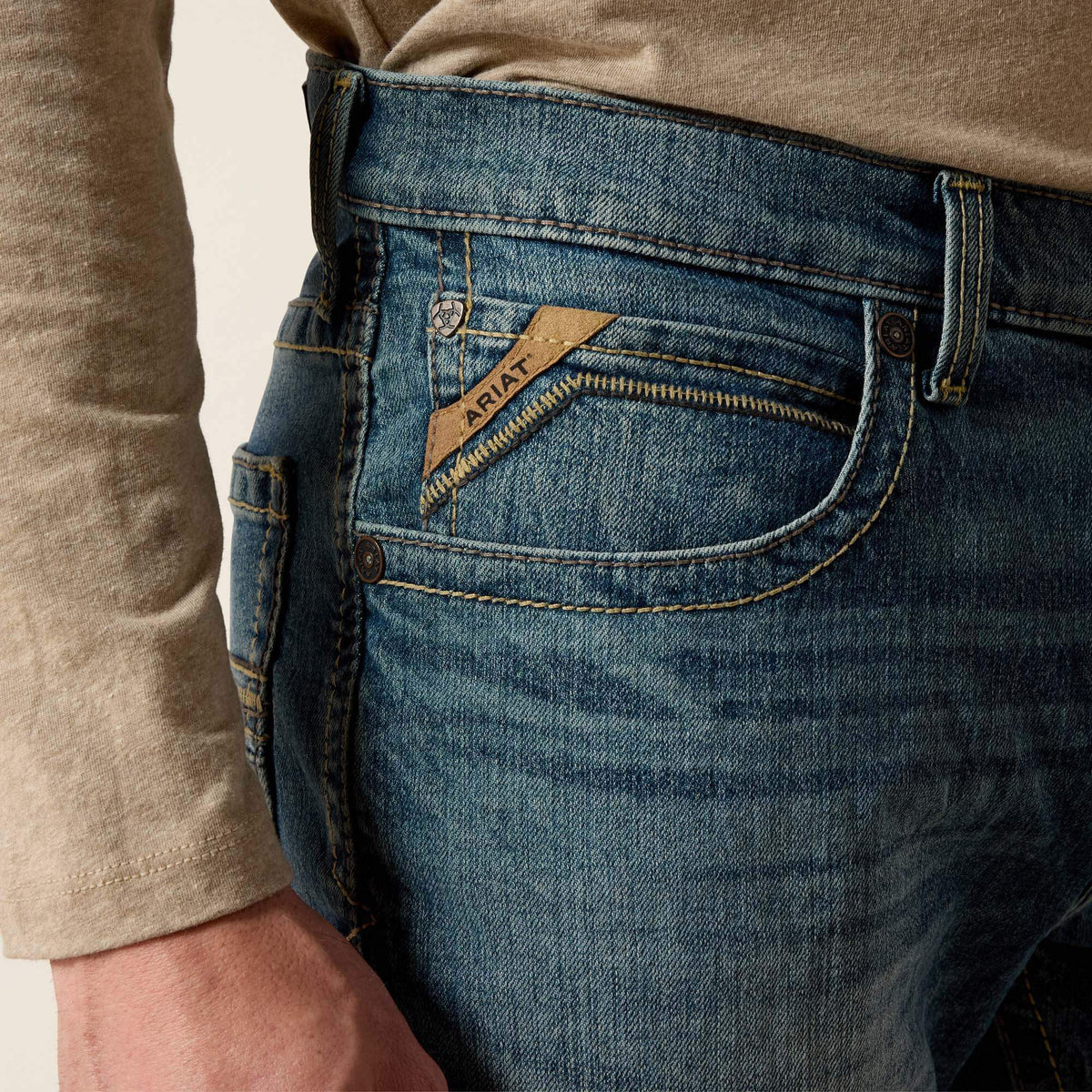 M4 Relaxed Stockton Straight Leg Jean Ariat Men