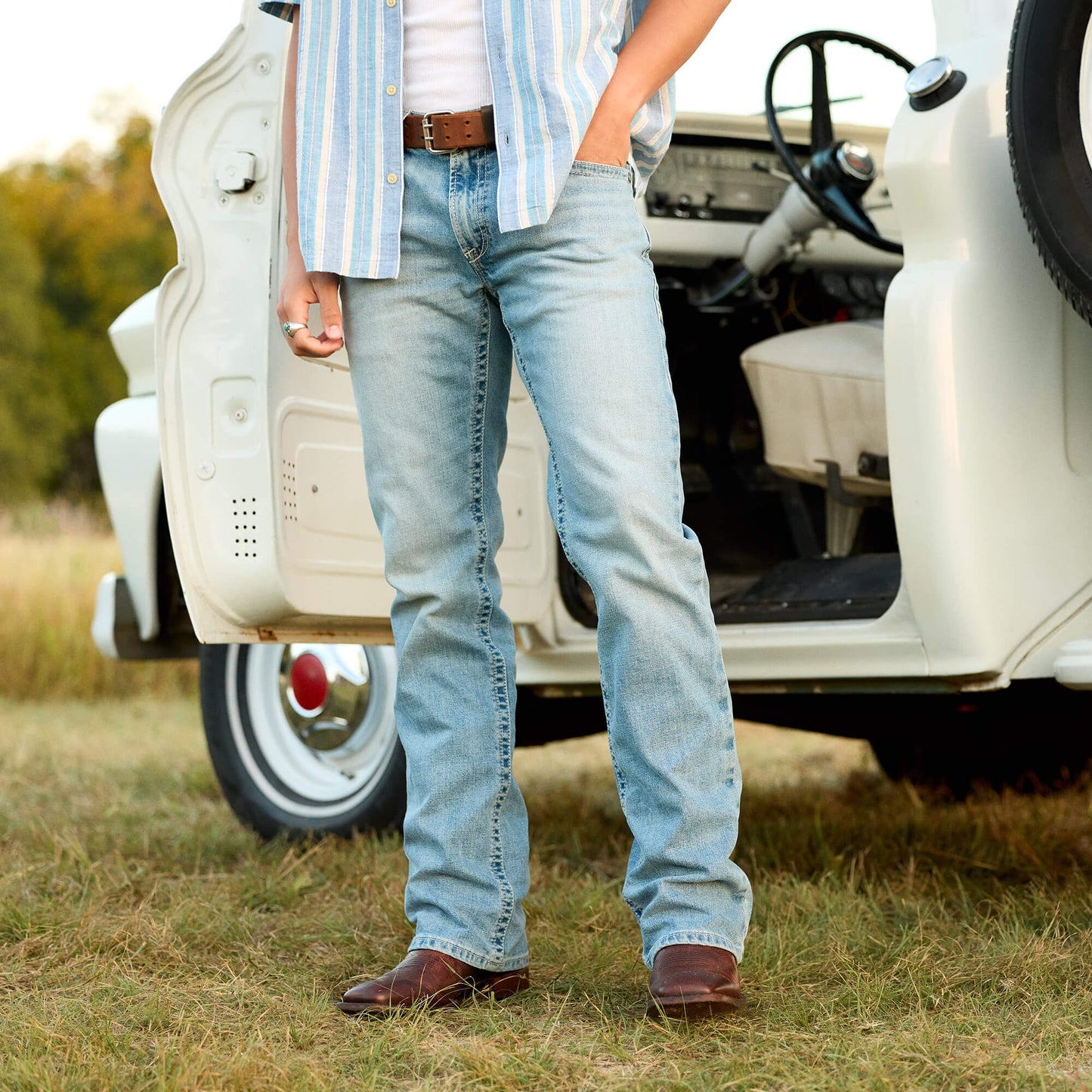M4 Relaxed Gus Boot Cut Jeans Ariat Men