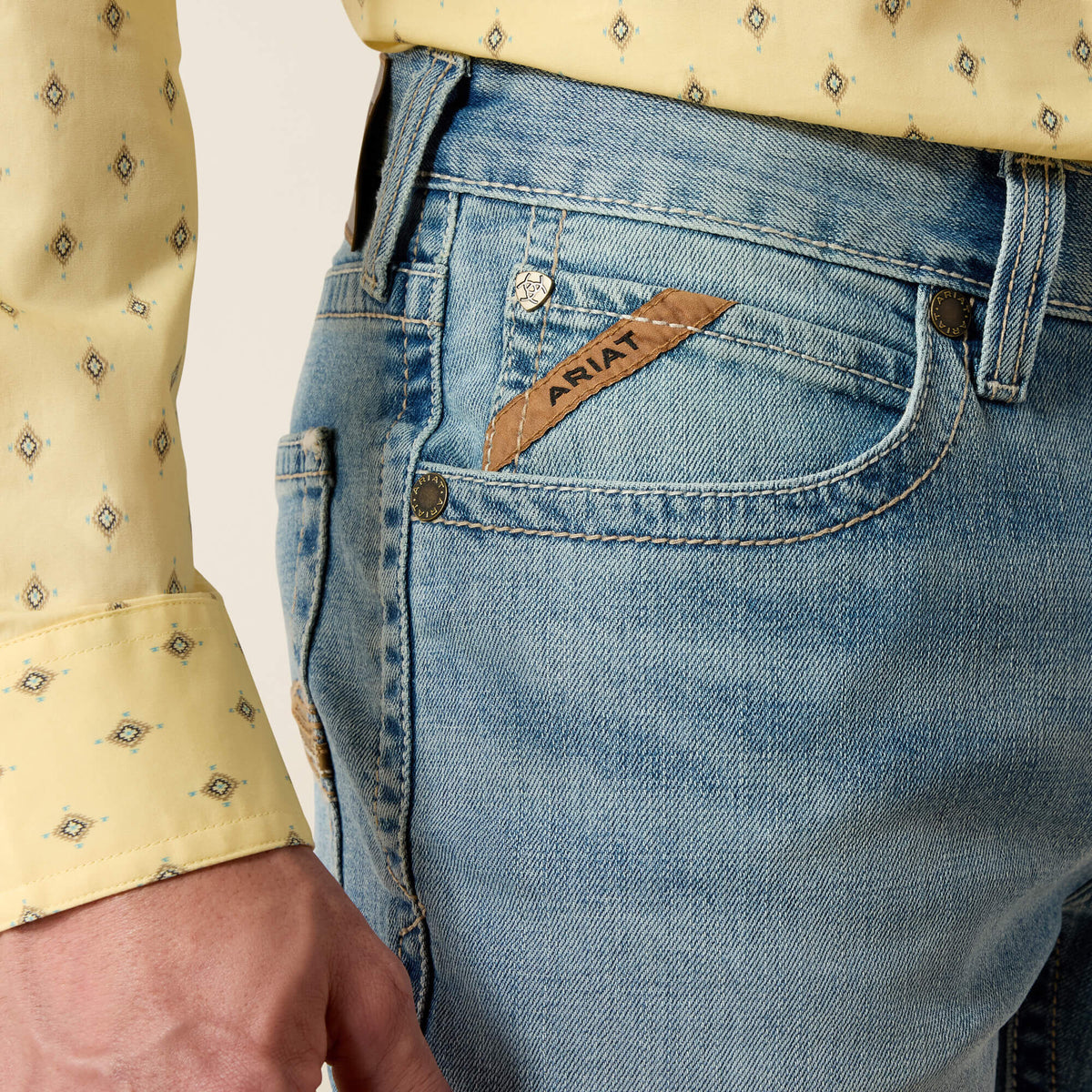 M4 Relaxed Gus Boot Cut Jeans Ariat Men