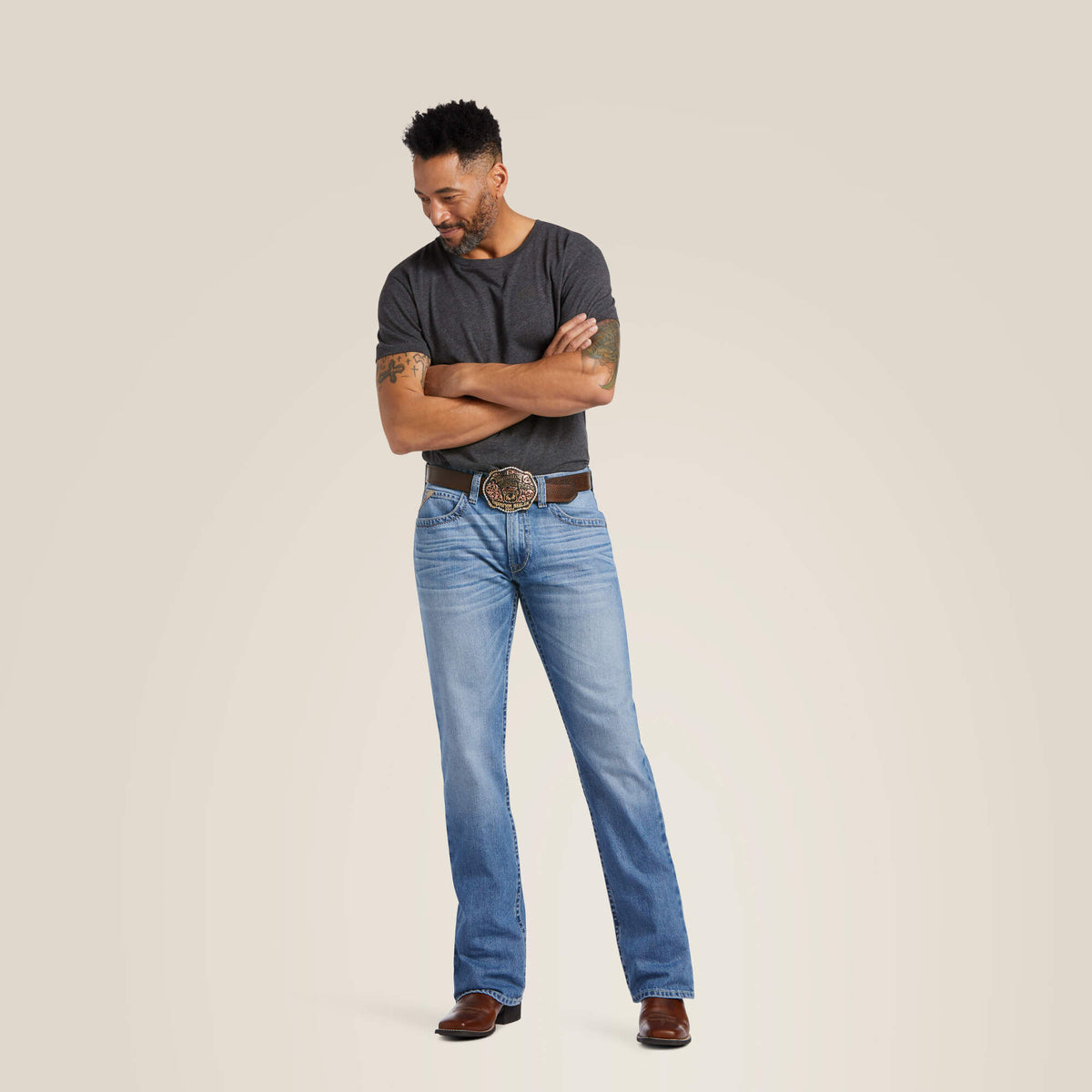 M4 Relaxed 3D Goldfield Boot Cut Jean Ariat Men