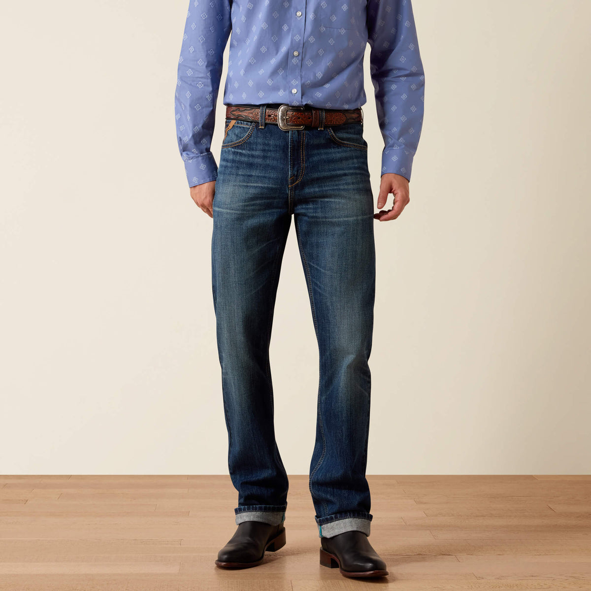 M7 Slim Adam Classic Rise Straight Leg Jeans Ariat Men