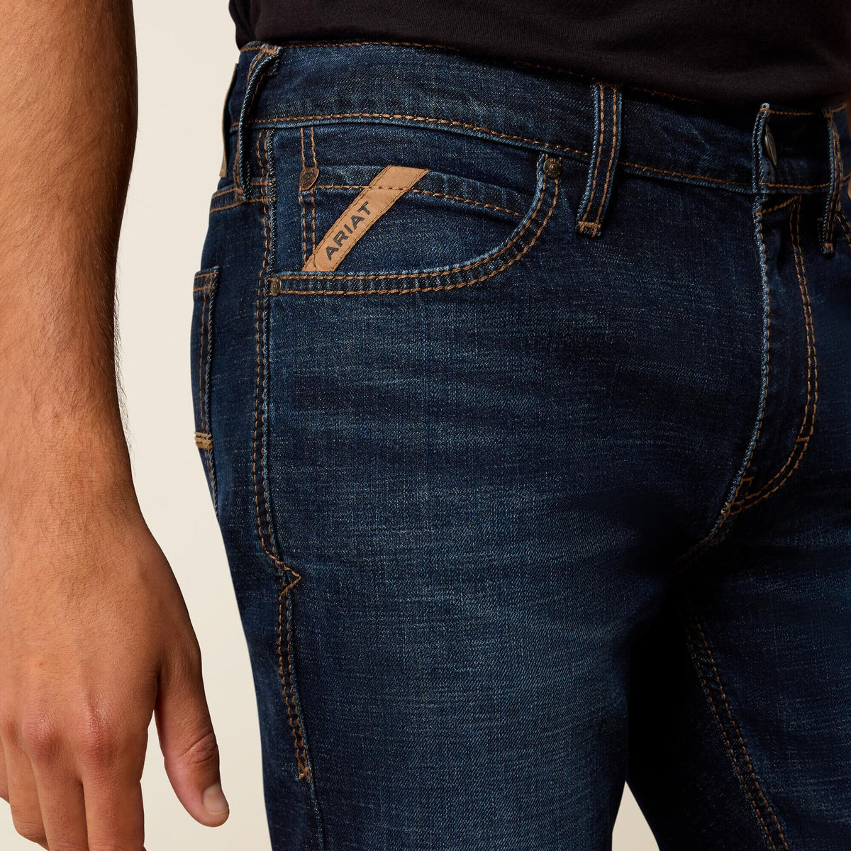 M8 Modern Brock Slim Straight Leg Jeans Ariat Men