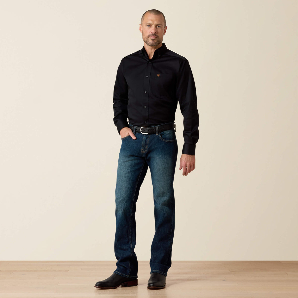 M7 Rocker Stretch Legacy Stackable Straight Leg Jean Ariat Men